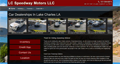 Desktop Screenshot of lcspeedway.com