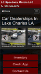 Mobile Screenshot of lcspeedway.com